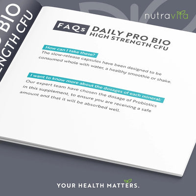 Daily Probiotics - High Strength CFU