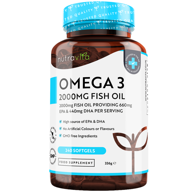 Omega 3 2000mg Pure Fish Oil