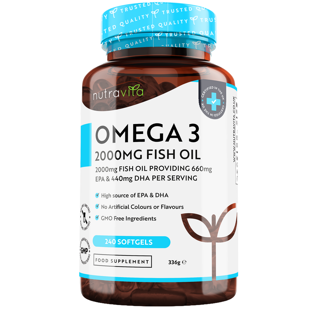 Omega 3 2000mg Pure Fish Oil