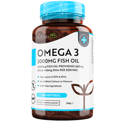 Omega 3 2000mg Pure Fish Oil