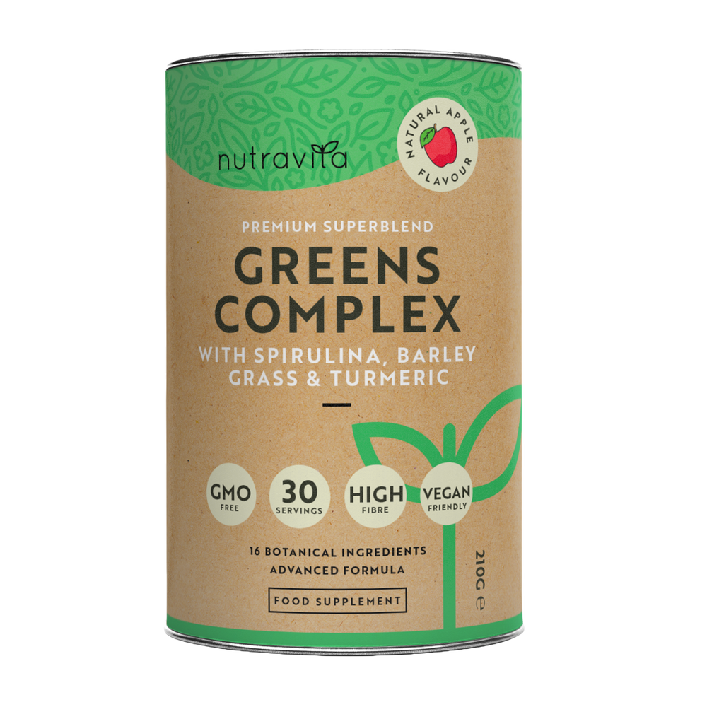 Super Greens Powder Complex - Natural Apple Flavour