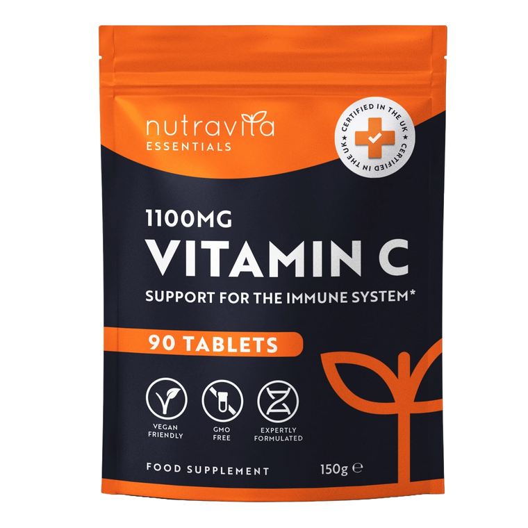 Vitamin C Tablets 1100mg Essentials 90 Tablets