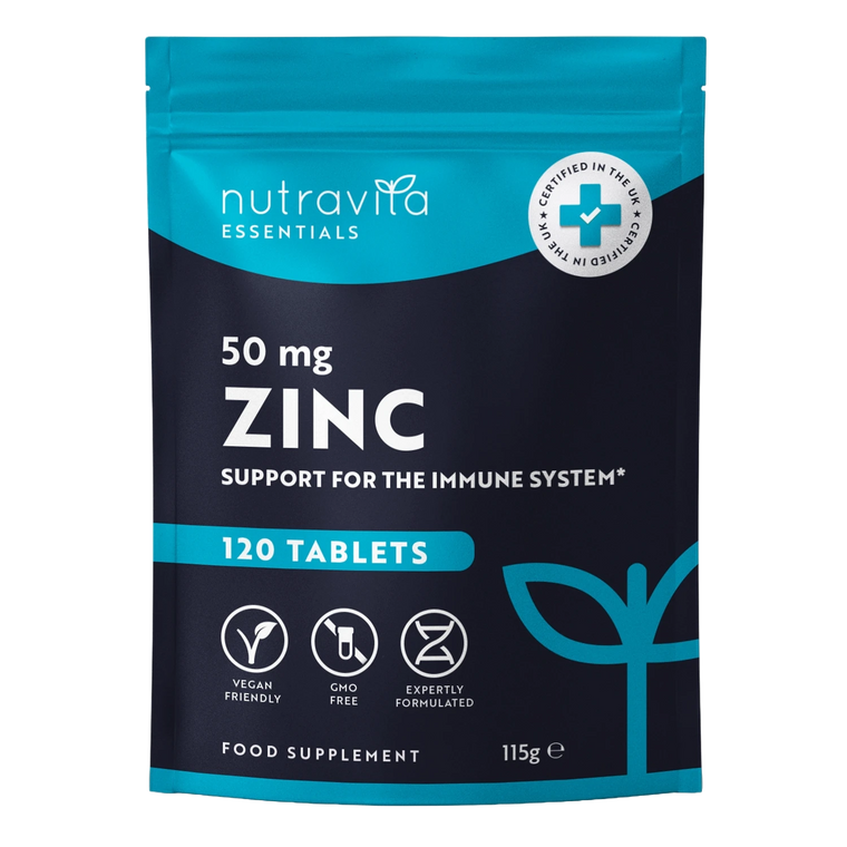 Zinc 50mg Essentials 120 Tablets