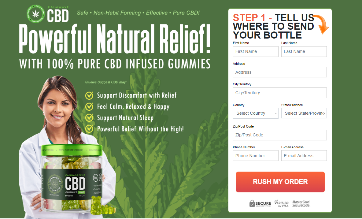 CannaGreenz CBD Gummies- [#FAKE EXPOSED] Top News – Don’t Buy Before Read!